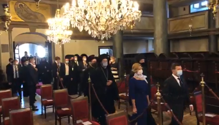 Vladimir Zelensky visits Phanar