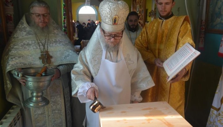 Εγκαίνια ναού στην Επισκοπή Σάρνι αντί του καταληφθέντος από την OCU