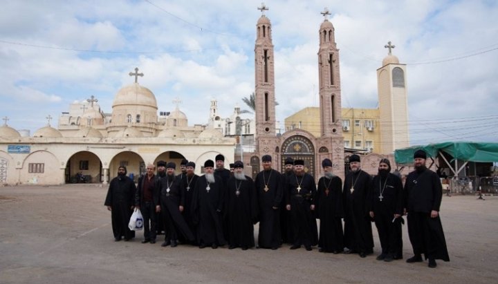 Делегація УПЦ вирушила в паломництво по монастирях Єгипту