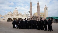 Монашеская делегация УПЦ встретилась с патриархом Коптским Тавадросом II