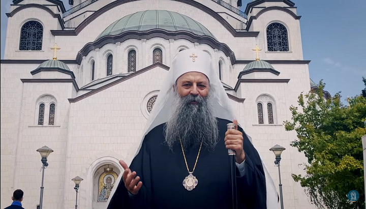 Patriarch of Serbian Church declares his support for the UOC