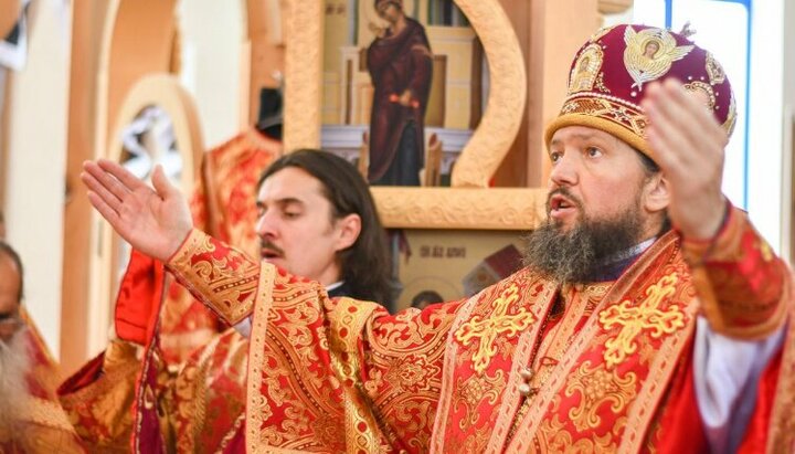 Митрополит Никодим освятил храм Успения Божией Матери в Бердичеве