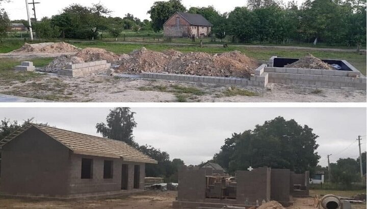 Гнана громада УПЦ в Холопичах потребує коштів на покрівлю нового храму