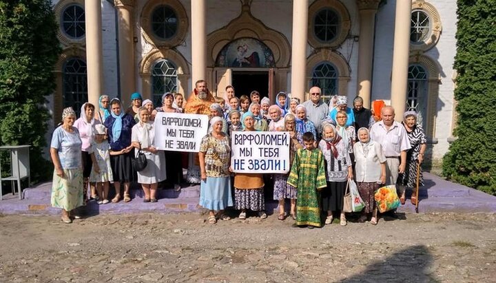Zaporizhia Eparchy initiates "Bartholomew, we did not invite you" flashmob