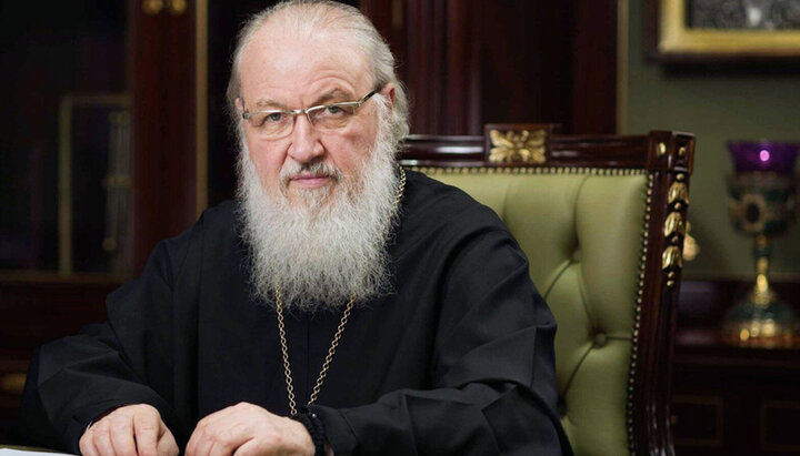 Патріарх Кирил привітав Блаженнішого Онуфрія з річницею інтронізації