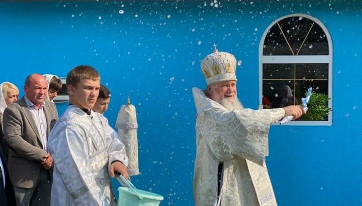 В Мукачевской епархии освятили новый храм УПЦ