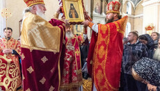 Предстоятель УПЦ возглавил прославление прмч. Аристарха (Ситало) в Сумах