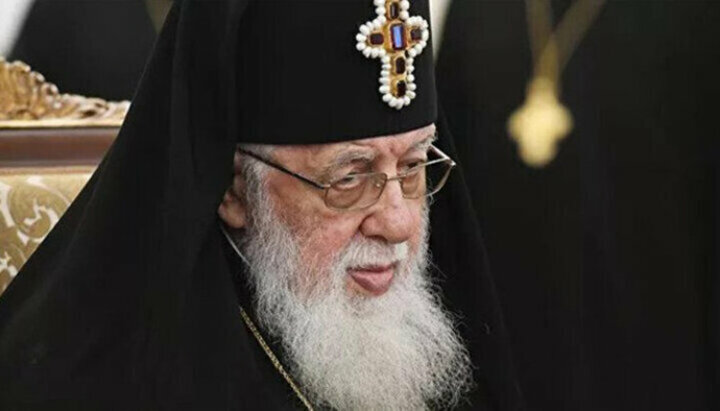 Патриарх Грузии Илия принял мать заключенного экс-президента Саакашвили