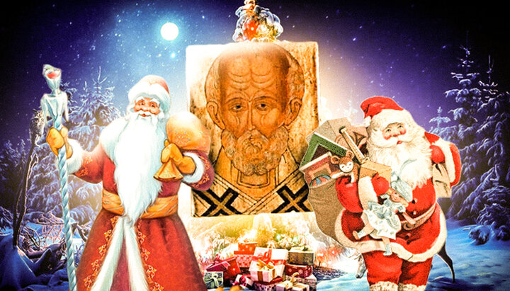 Святой Николай, Санта или Дед Мороз, или Чудо святителя Николая