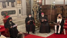 Patriarch Bartholomew, a lady in “epitrachelion,” and ecumenical unity