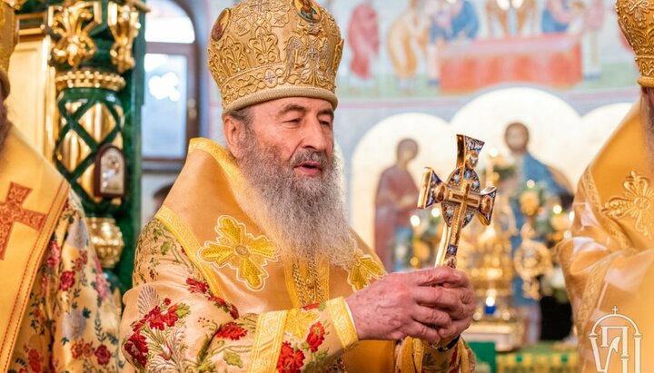 Предстоятель УПЦ освятив храм преподобного Серафима Саровського в Києві