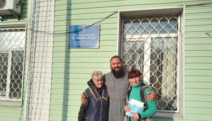 Гуманитарный груз от Румынской Православной Церкви прибыл в Гостомель