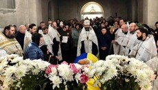 В Могилев-Подольской и Владимир-Волынской епархиях отпели воинов