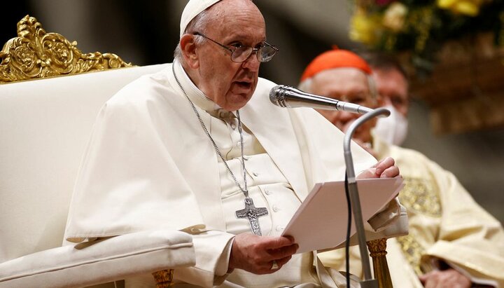 The Pope: Ukraine was dragged into a "cruel and senseless" conflict