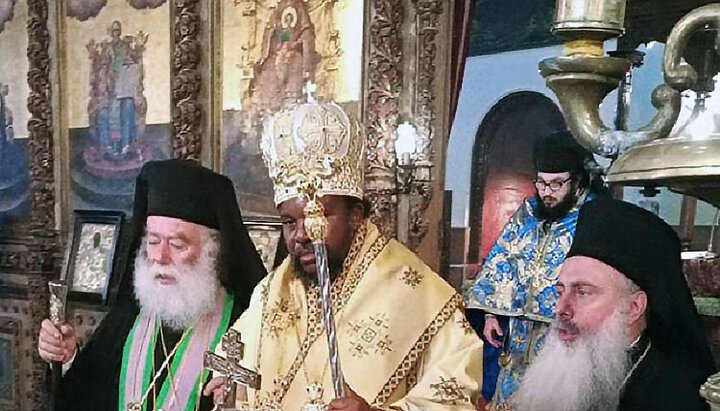 Патриарх Феодор в присутствии посла Греции рукоположил нового митрополита