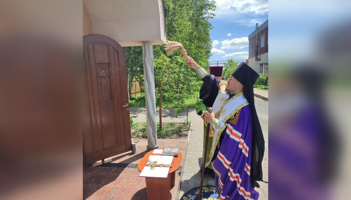 Ієрарх УПЦ освятив нову каплицю у Полтавській єпархії