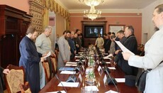 Υπ. Πολιτισμού συγκέντρωσε μέλη OCU και ιερείς από UOC στην Αγ. Σόφια