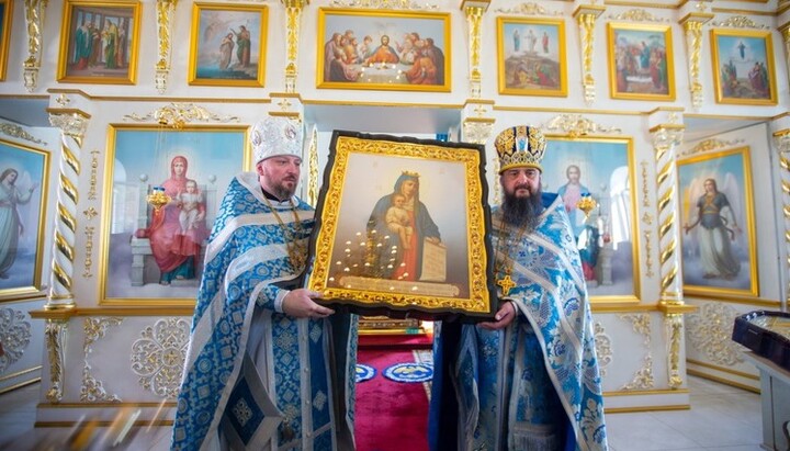 В Балтской епархии прославили икону Божией Матери «Славногорская»