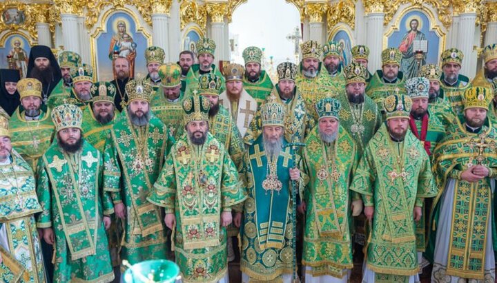 Предстоятель УПЦ освятил храм преподобного Сергия Радонежского в Киеве
