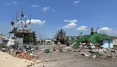 Волонтеры УПЦ передали гумпомощь в Покровский монастырь города Лиман