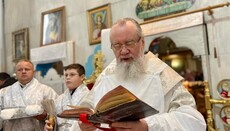 Митрополит Феодор освятил новый престол в Михайловском храме села Грибовцы