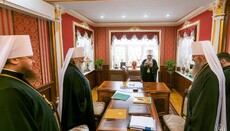 A meeting of UOC Synod takes place in Feofaniya Monastery