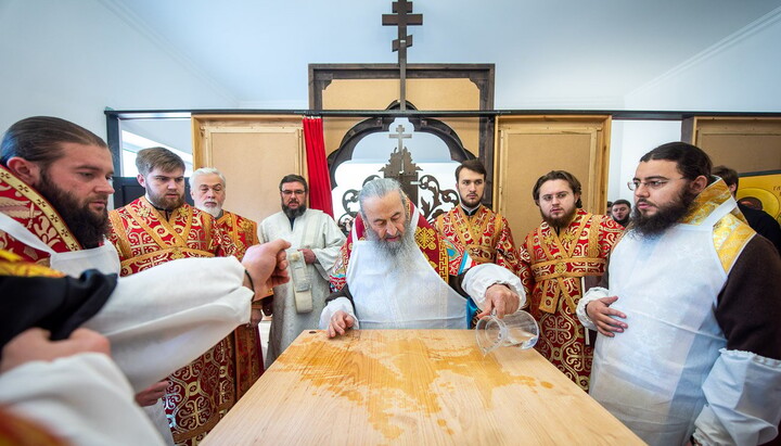 Предстоятель УПЦ Блаженніший Митрополит Онуфрій. Фото: news.church.ua