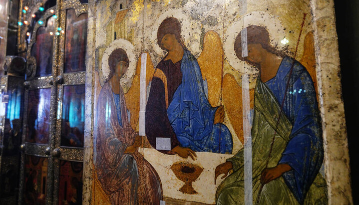 Andrei Rublev's "Trinity". Photo: Foma