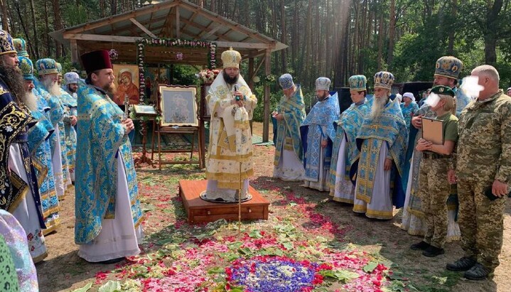 Торжества в честь чудотворной иконы Богородицы. Фото: t.me/Konotopskaeparhia