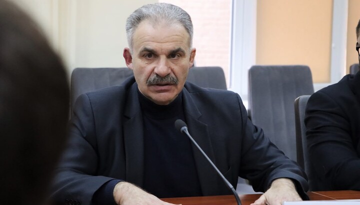 Επικεφαλής της Υπηρεσίας Κρατικής Εθνοπολιτικής Βίκτορ Γελένσκι. Φωτογραφία: dess
