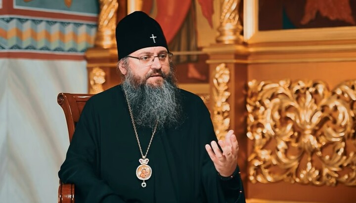 Митрополит Климент (Вечеря). Фото: скріншот відео YouTube-каналу «Українська Православна Церква»
