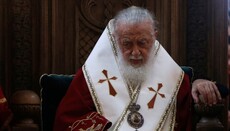 Грузинский Предстоятель поздравил Блаженнейшего с годовщиной интронизации