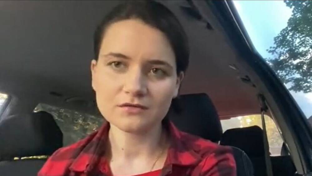 Tetiana Tsaruk, head of the Rivne branch of the NGO "Miriany". Photo: a screenshot of the Telegram channel video "Tetiana Tsaruk. In search of Truth"