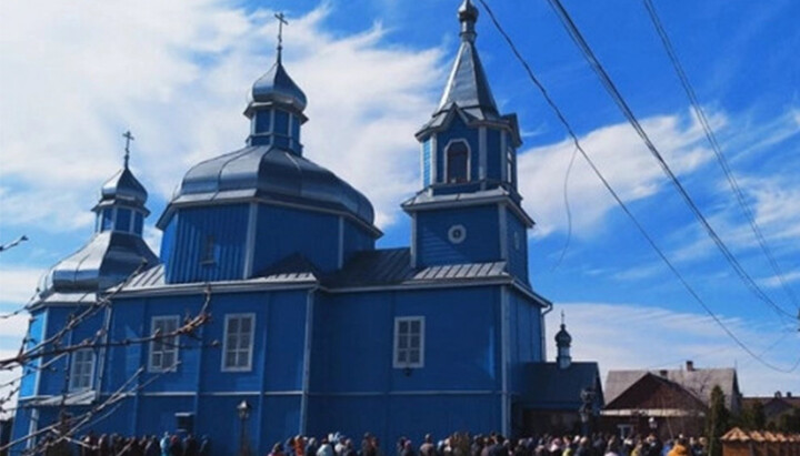 The Church of the Nativity of the Blessed Virgin Mary in Kamin-Kashyrskyi. Photo: kamin.rayon