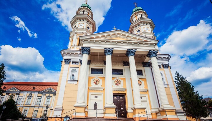 Ужгородський кафедральний собор Мукачівської ДКЦ. Фото: РІСУ