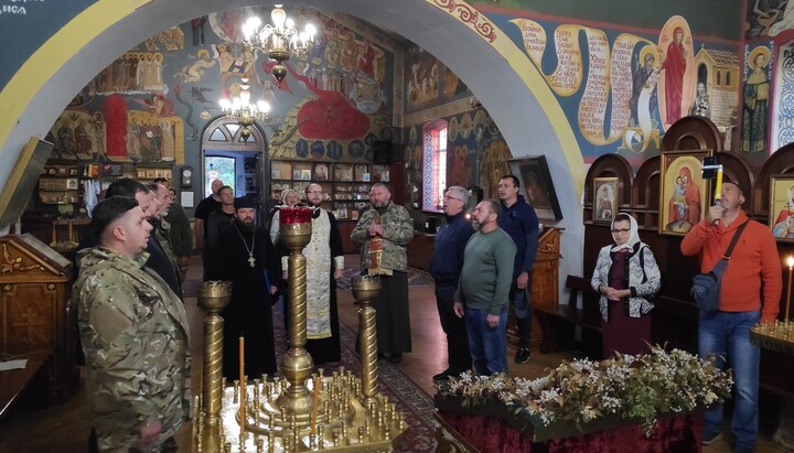 Захоплений ПЦУ та УГКЦ Борисоглібський храм у Вишгороді. Фото: ФБ. Миколи Мединського