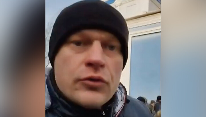 Raiders of the Kazan temple of the UOC do not go to church, they have their own god. Photo: TG channel "Dozor on Kozak1"