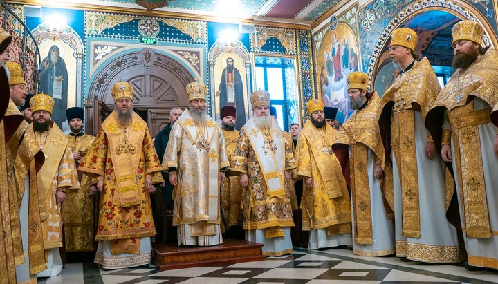 Предстоятель УПЦ очолив літургію у Києво-Печерській лаврі