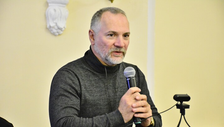 Гендиректор Національного заповідника «Києво-Печерська лавра» Максим Остапенко. Фото: сторінка заповідника у Facebook