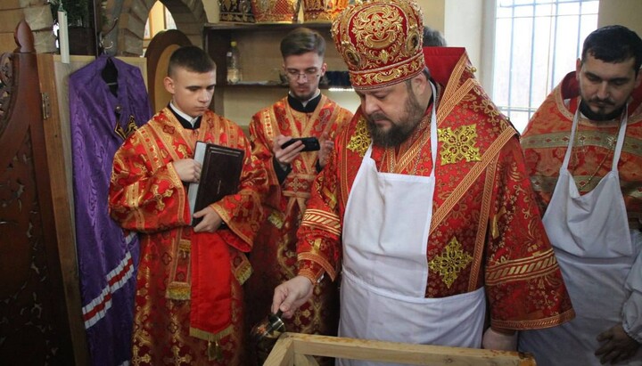 У місті Добропілля на Донеччині освятили храм УПЦ