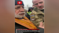 «Священник» ПЦУ на захвате в Вышгороде: Наша война – здесь