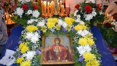 В Волынской епархии УПЦ отметили престол храма в честь иконы Богородицы «Неупиваемая Чаша»
