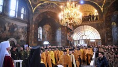 Dumenko holds a "prayer service for victory" at Lavra's Refectory Church