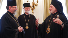 Heads of Phanar Archdiocese of USA and UGCC discuss "a path to unity"