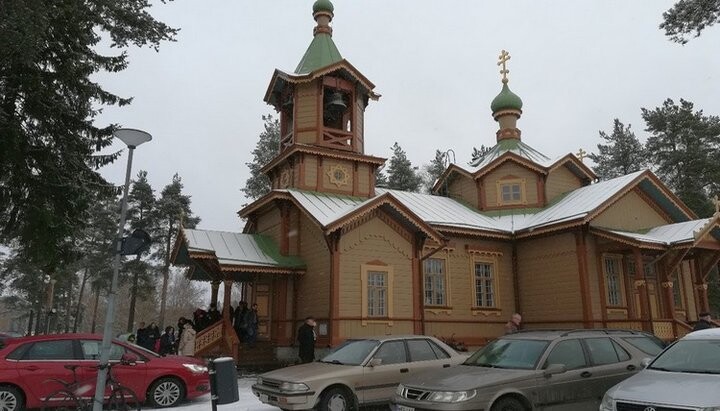 Храм Святителя Николая в крупнейшем православном приходе Йоэнсуу. Фото: ort.fi