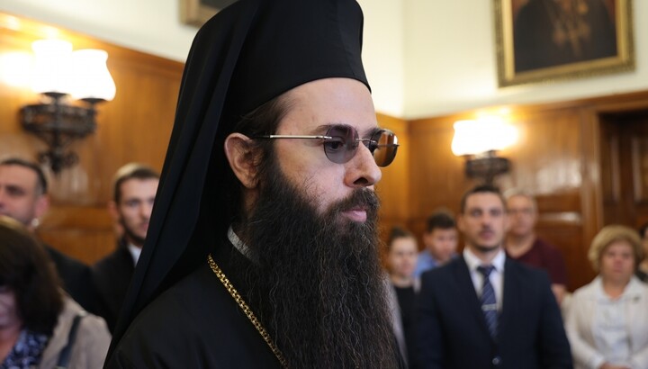 Новоизбранный митрополит Сливенский Арсений. Фото: bg-patriarshia.bg