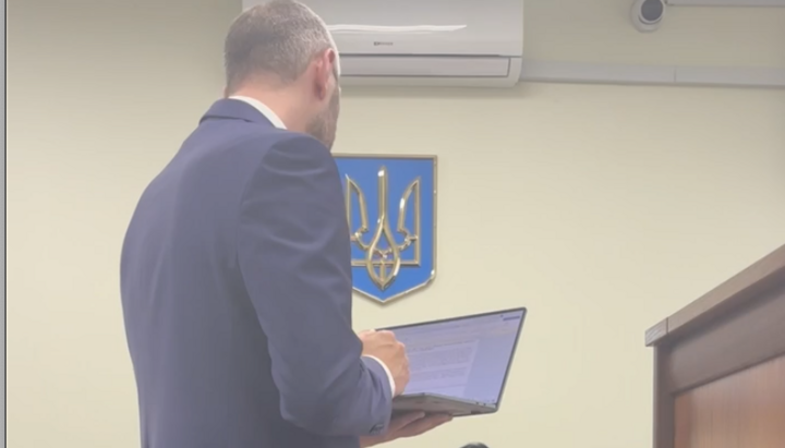 Адвокат Андрея Овчаренко в суде. Фото: СПЖ