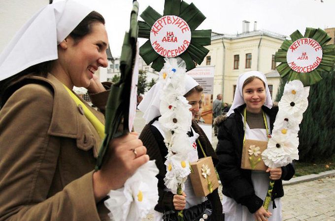 Православні Москви пожертвували 2 млн. рублів притулку для жінок для профілактики абортів