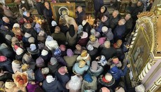 В Одесскую епархию привезли из Греции чудотворную икону Нектария Эгинского