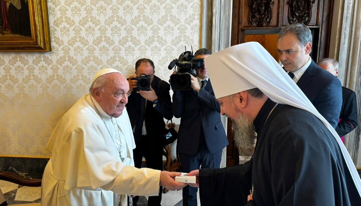 Ambassador: Epifaniy's meeting with the Pope is a step to OCU recognition